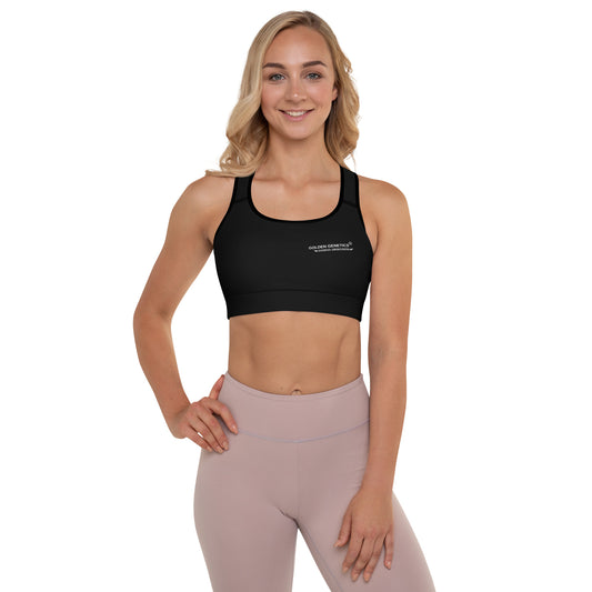 GOLDEN CARBON BLACK BRA